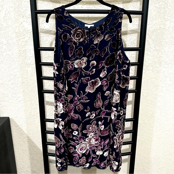 Mystree Velvet Mini Dress - Picture 1 of 3